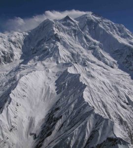 Rakaposhi the Most Majestic Mountain of Karakoram range in Pakistan.